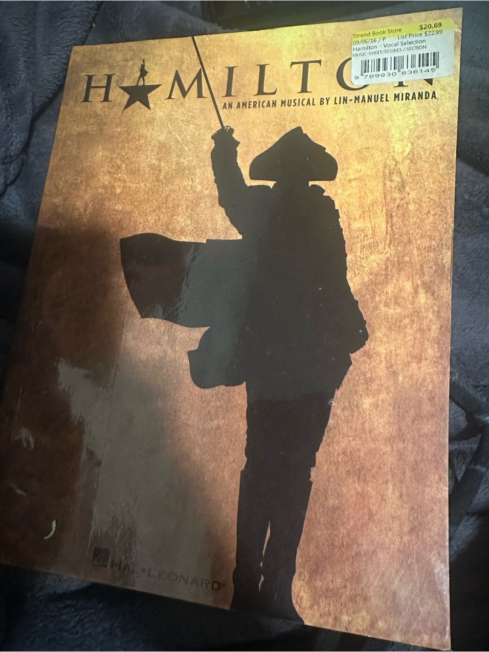 Hamilton songbook Music Book -
